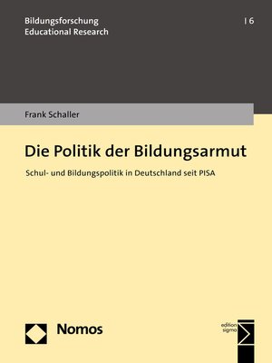 cover image of Die Politik der Bildungsarmut